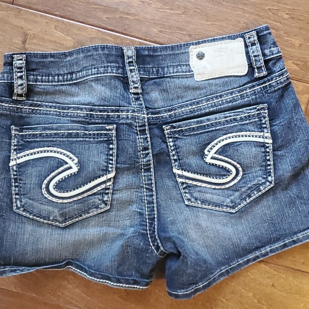 Silver Toni Jeans Shorts Size 29